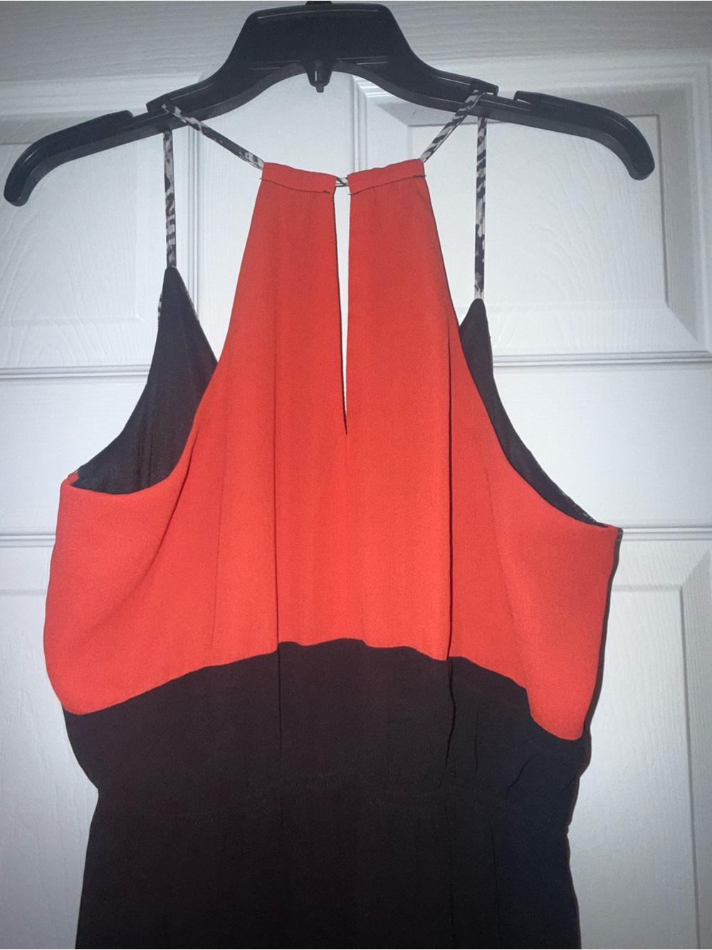 Maurices Black Red White Maxi Dress Medium | Boho Long Dress | Women’s - Picture 5 of 8